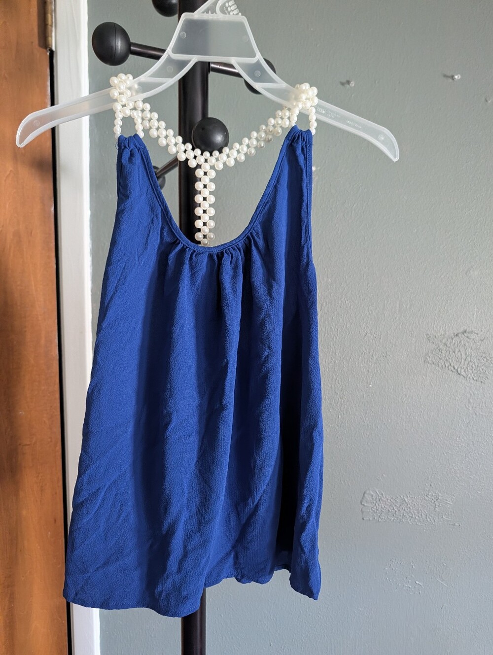 Boss Royal Blue Lightweight Camisole Tank Blouse